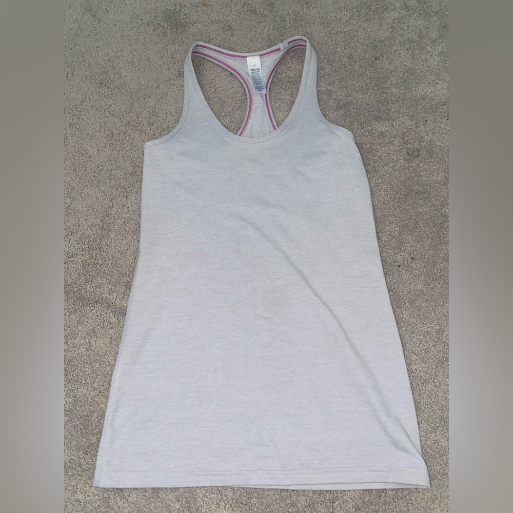 Ivivva by Lululemon Girls Size 14 Womens size 4 Lavendar Purple Pink Tank Top